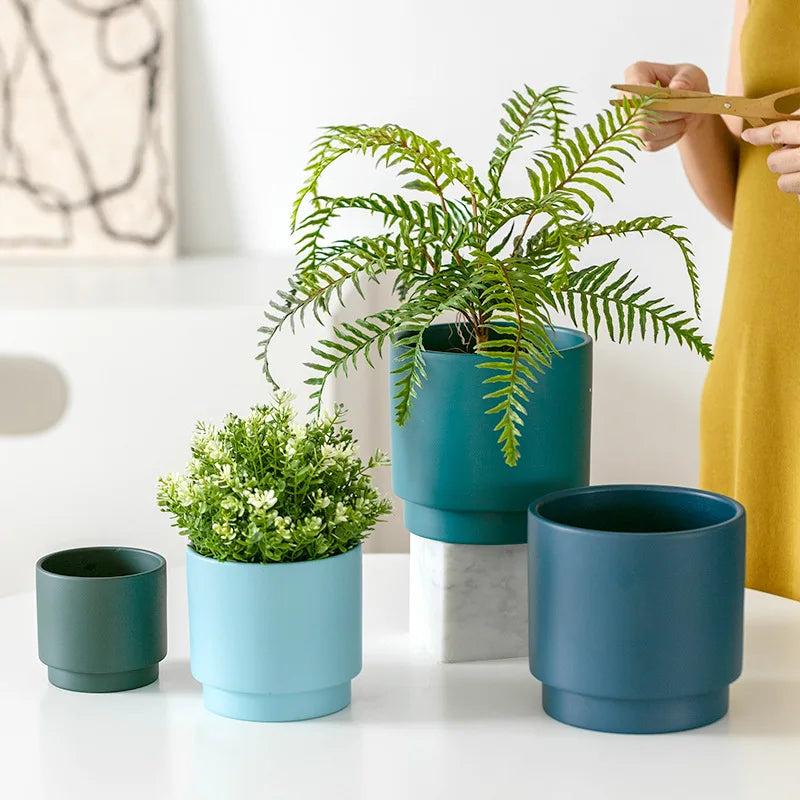 Nordic Style Ceramic Flowerpot