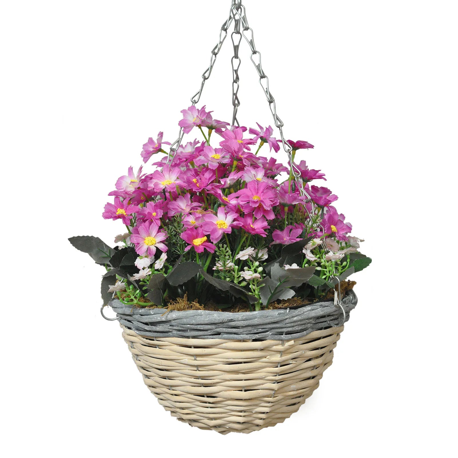 Flower Pot Basket With Chain