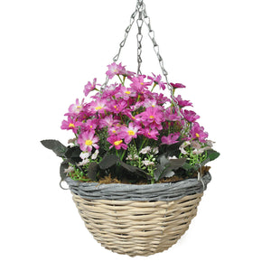 Flower Pot Basket With Chain