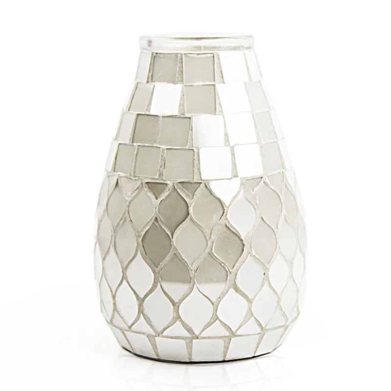 Nordic Fresh Mosaic Glass Vase