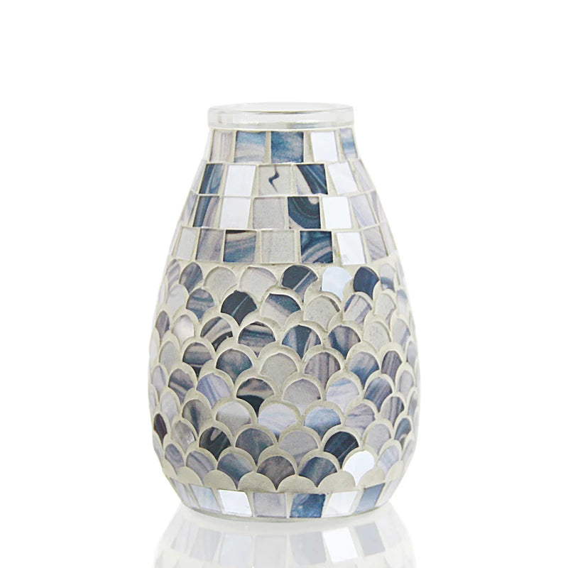 Nordic Fresh Mosaic Glass Vase