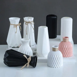 Anti-Ceramic Imitation Rattan Vases