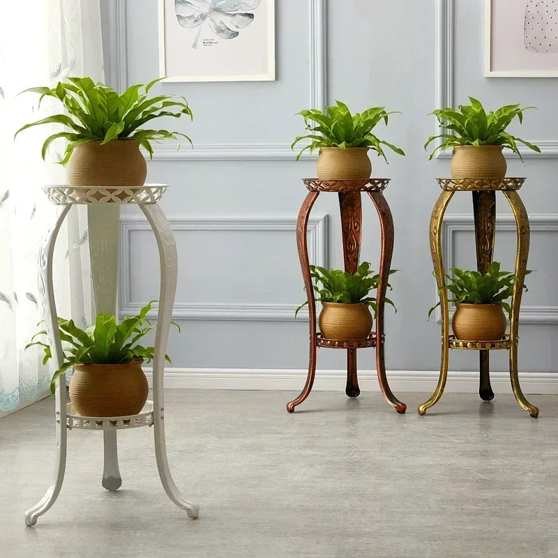 Iron Flower Rack