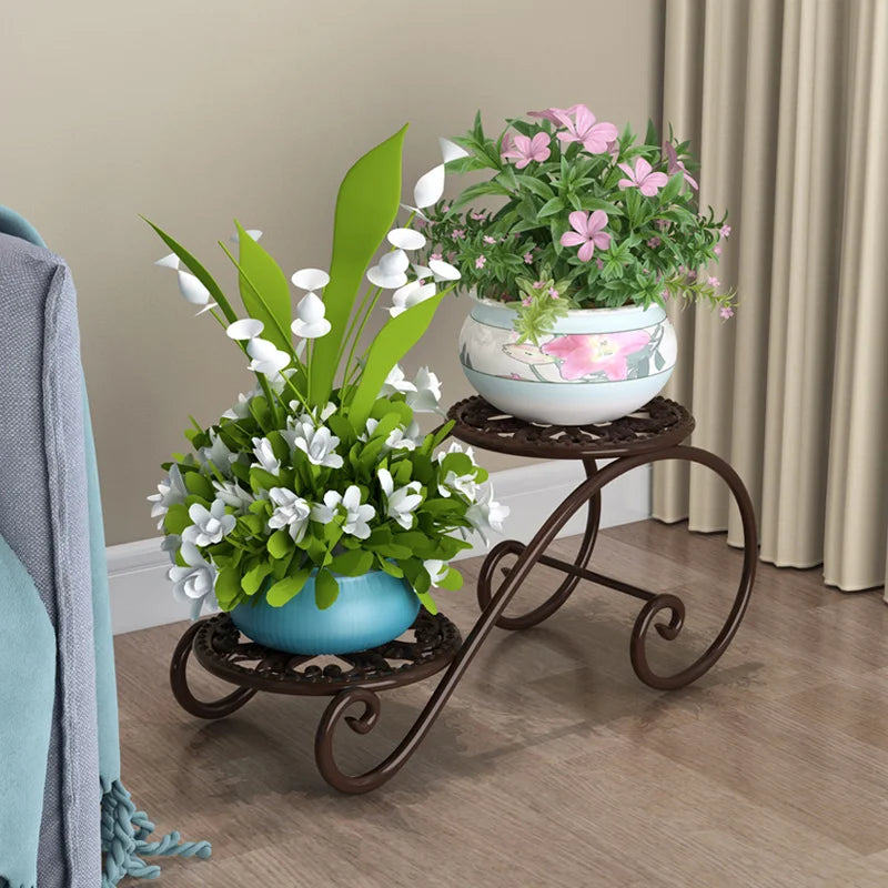 Indoor Balcony Flower Pot Shelves