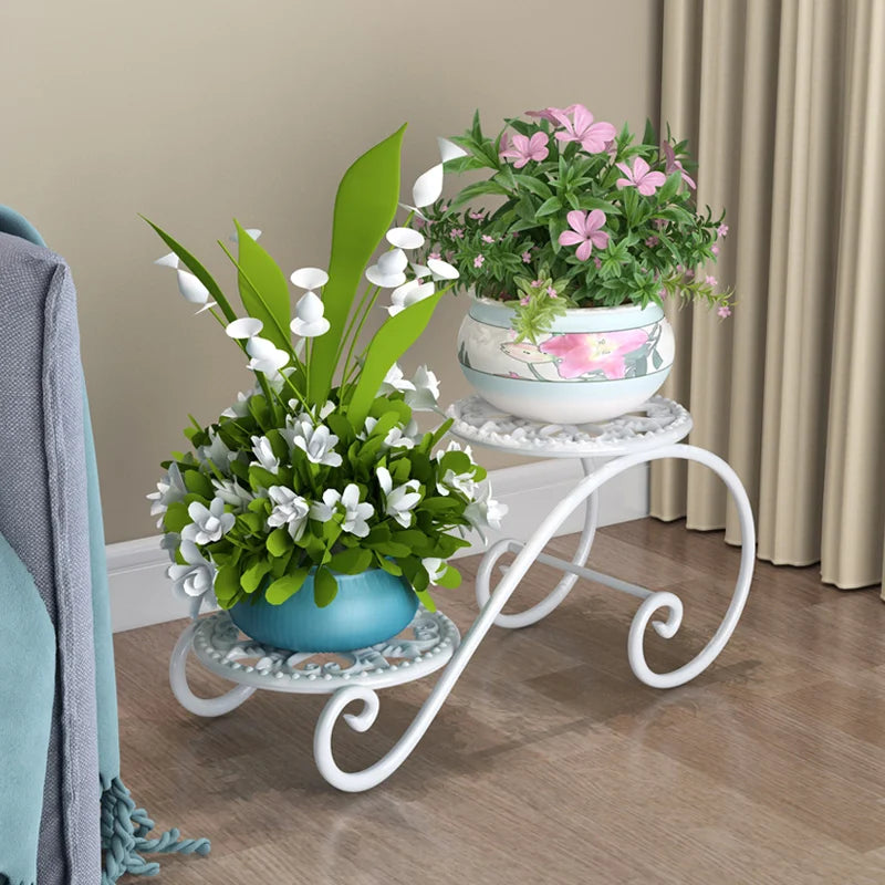 Indoor Balcony Flower Pot Shelves