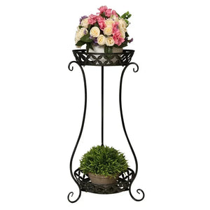 European Wrought Iron Flowerpot Stand