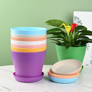 Round Planters Candy Color Mini Flowerpot