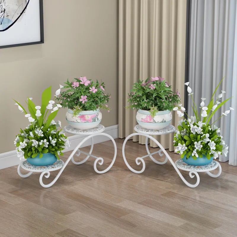 Indoor Balcony Flower Pot Shelves