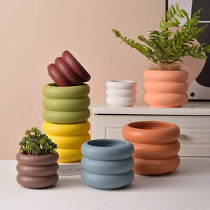 Creative Round Flower Pot