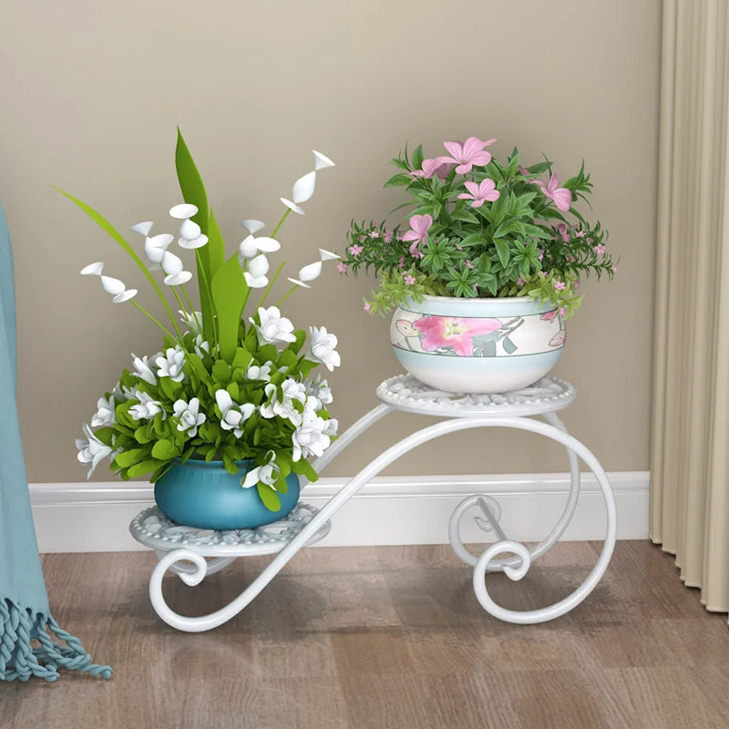 Indoor Balcony Flower Pot Shelves
