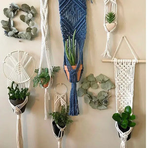 Handmade Macrame Hanging Basket
